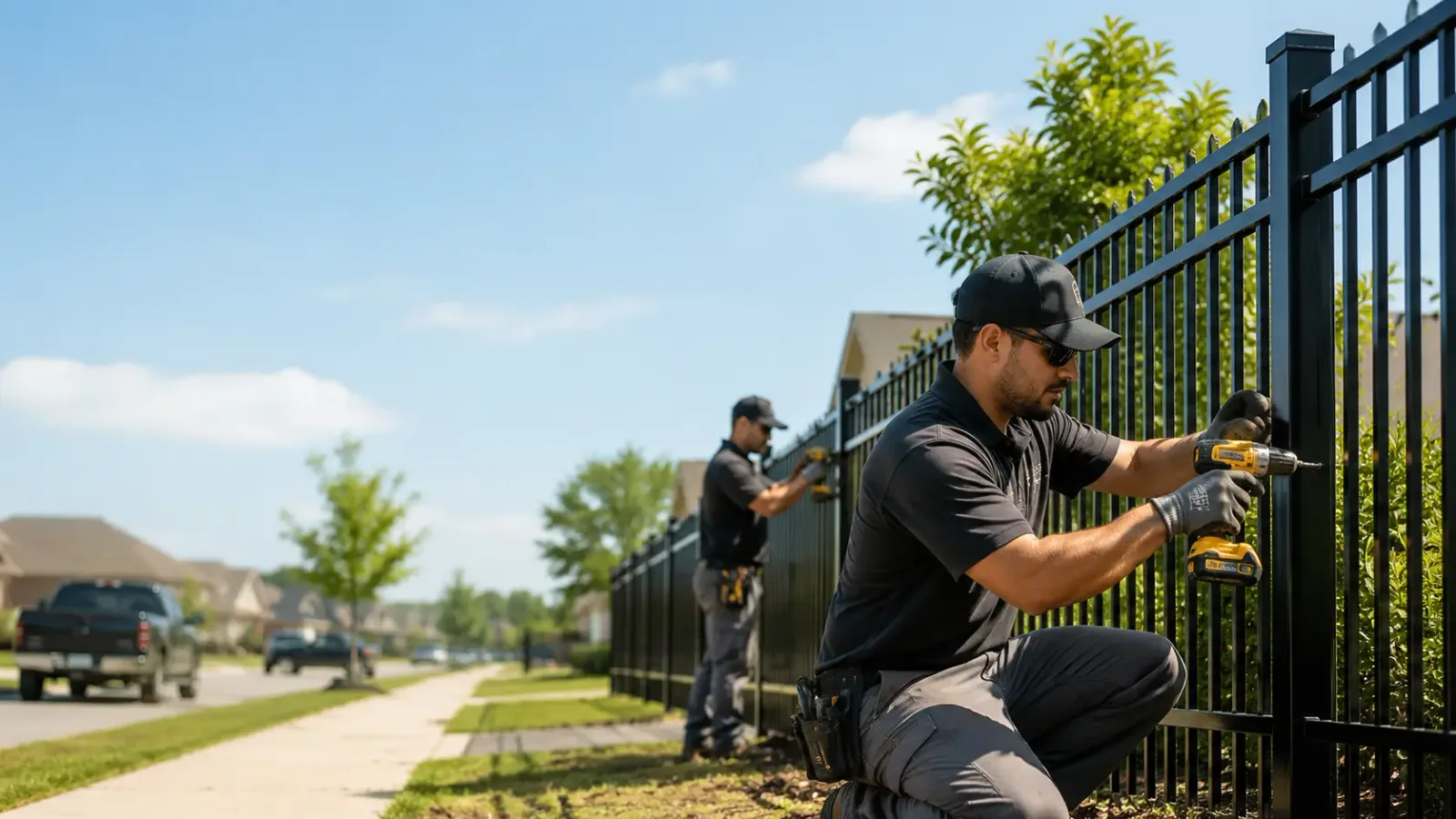 Metal Fence Installation in Tovey, IL